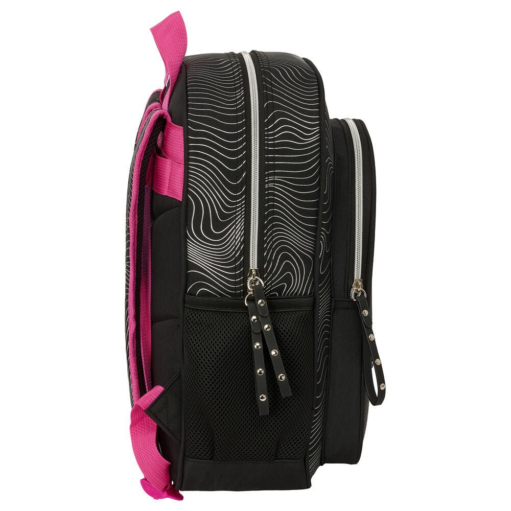 Mochila Energy Kpop Demon Hunters adaptavel a trolley 38cm - Papelaria Encantada