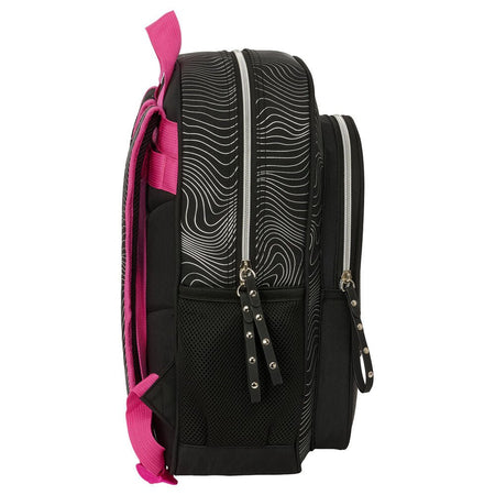Mochila Energy Kpop Demon Hunters adaptavel a trolley 38cm - Papelaria Encantada