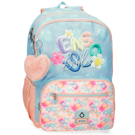 Mochila Escolar Enso Bubbles 44cm - Papelaria Encantada