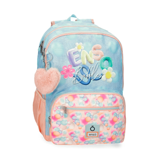 Mochila Escolar Enso Bubbles 44cm - Papelaria Encantada