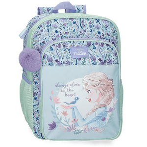 Mochila escolar Frozen 40cm - Papelaria Encantada