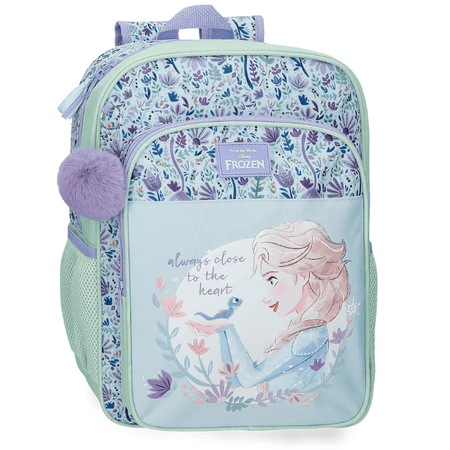 Mochila escolar Frozen 40cm - Papelaria Encantada