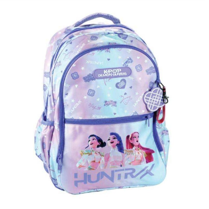 Mochila Escolar K-Pop Demon Hunters - Papelaria Encantada