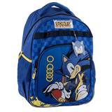Mochila escolar Sonic 42cm - Papelaria Encantada