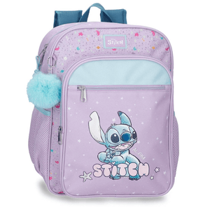 Mochila escolar Stitch Lovely 38cm - Papelaria Encantada