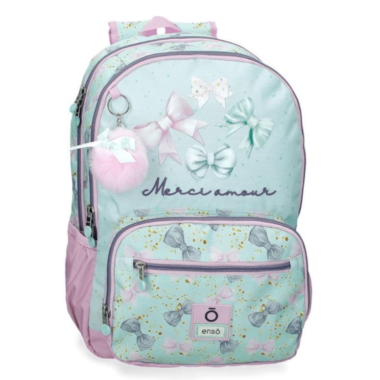 Mochila grande Enso Merci Amour - Papelaria Encantada