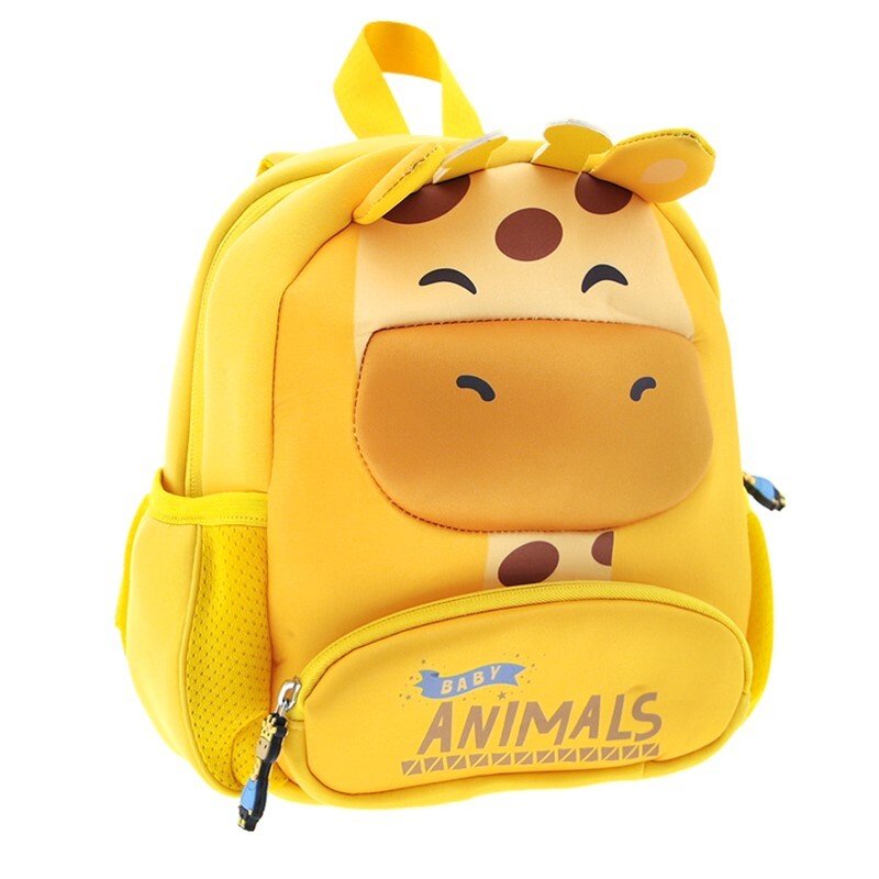 Mochila infantil 3D Aurea Kids - Girafa - Papelaria Encantada