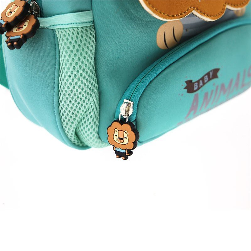 Mochila infantil 3D Aurea Kids - Leão - Papelaria Encantada