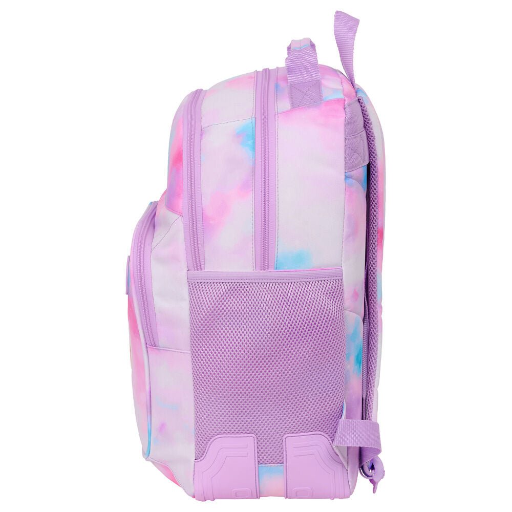 Mochila Kpop Demon Hunters 42cm adaptavel a trolley - Papelaria Encantada