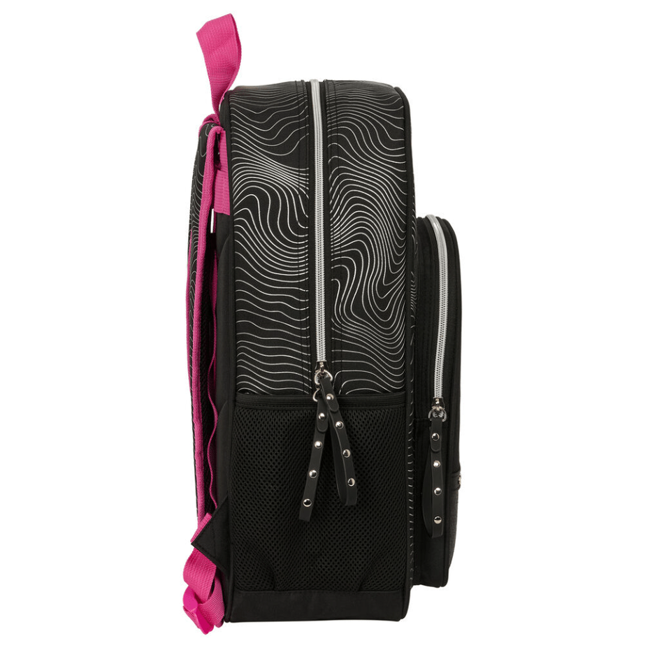 Mochila Kpop Demon Hunters 42Cm adaptavel a trolley - Papelaria Encantada