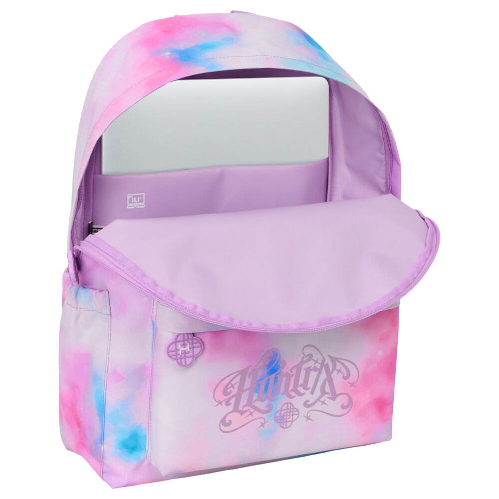 Mochila Kpop Demon Hunters 43cm - Papelaria Encantada