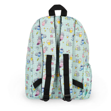 Mochila Legami Gato Bubble Tea - Papelaria Encantada