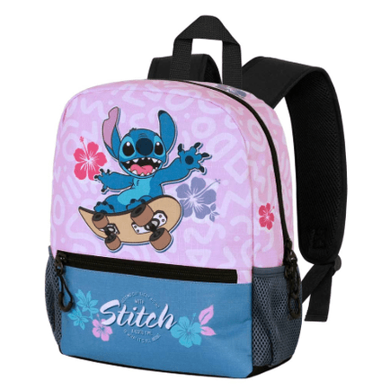 Mochila Lilás Skate Doce Lilo e Stitch - Papelaria Encantada