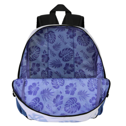 Mochila Lilo e Stitch Lilás Doce Casal Lilo e Stitch - Papelaria Encantada