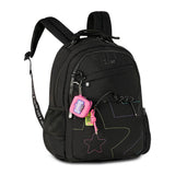 Mochila Luluca Preto modelo 2026 - Papelaria Encantada