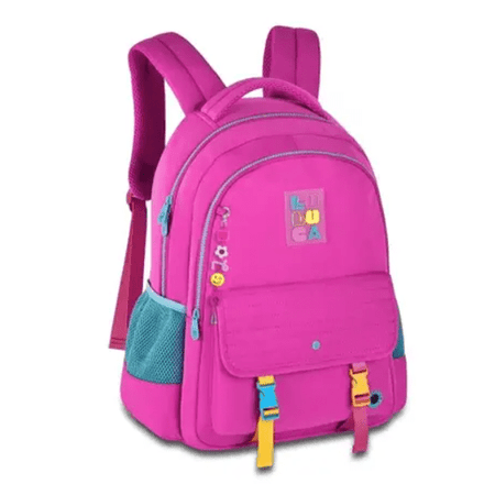 Mochila Luluca Rosa - Papelaria Encantada