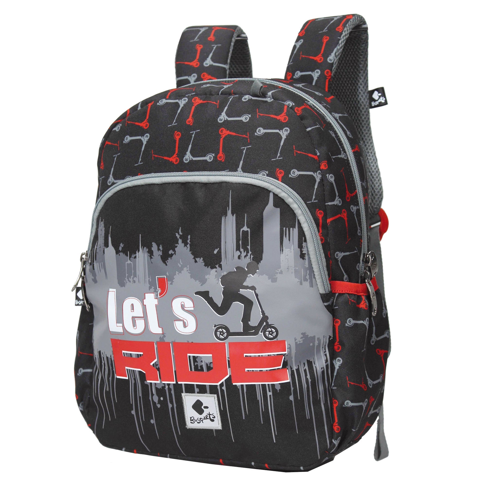 Mochila média Lets Ride 40cm Busquets - Papelaria Encantada