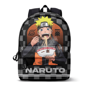 Mochila Pequena FAN HS Preta Naruto Ichiraku - Papelaria Encantada
