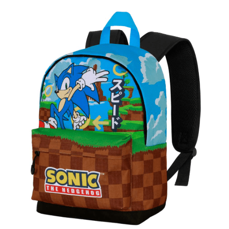 Mochila pequena FAN HS Sonic Greenhill - Papelaria Encantada