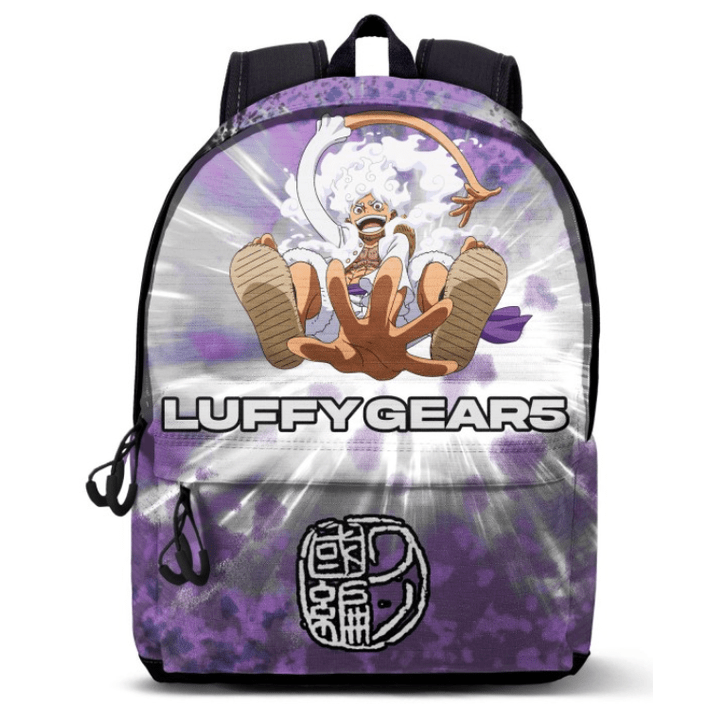 Mochila pequena HS FAN One Piece Luffy Gear 5 - Papelaria Encantada