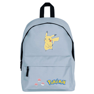 Mochila Pokemon 39cm c/ bolso - Papelaria Encantada
