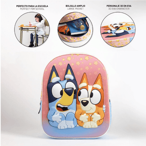Mochila Pré-escolar Bluey - Papelaria Encantada
