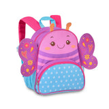 Mochila pré - escolar Borboleta Roxa 33cm - Papelaria Encantada