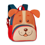 Mochila pré - escolar Cão Laranja 33cm - Papelaria Encantada