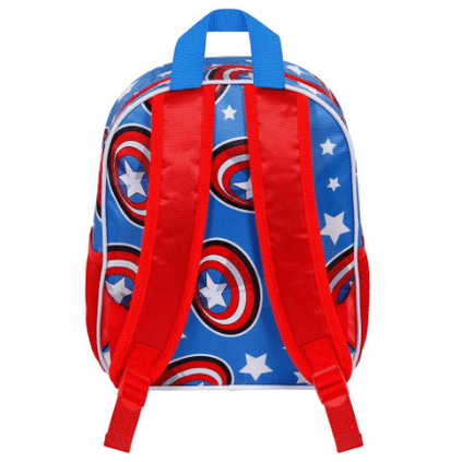 Mochila Pré-escolar Capitão America - Papelaria Encantada
