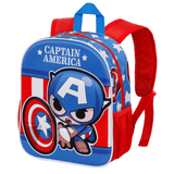 Mochila Pré-escolar Capitão America - Papelaria Encantada