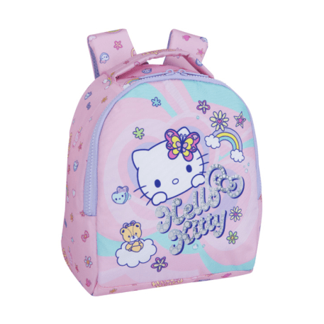 Mochila Pré-escolar Hello Kitty 25cm - Papelaria Encantada