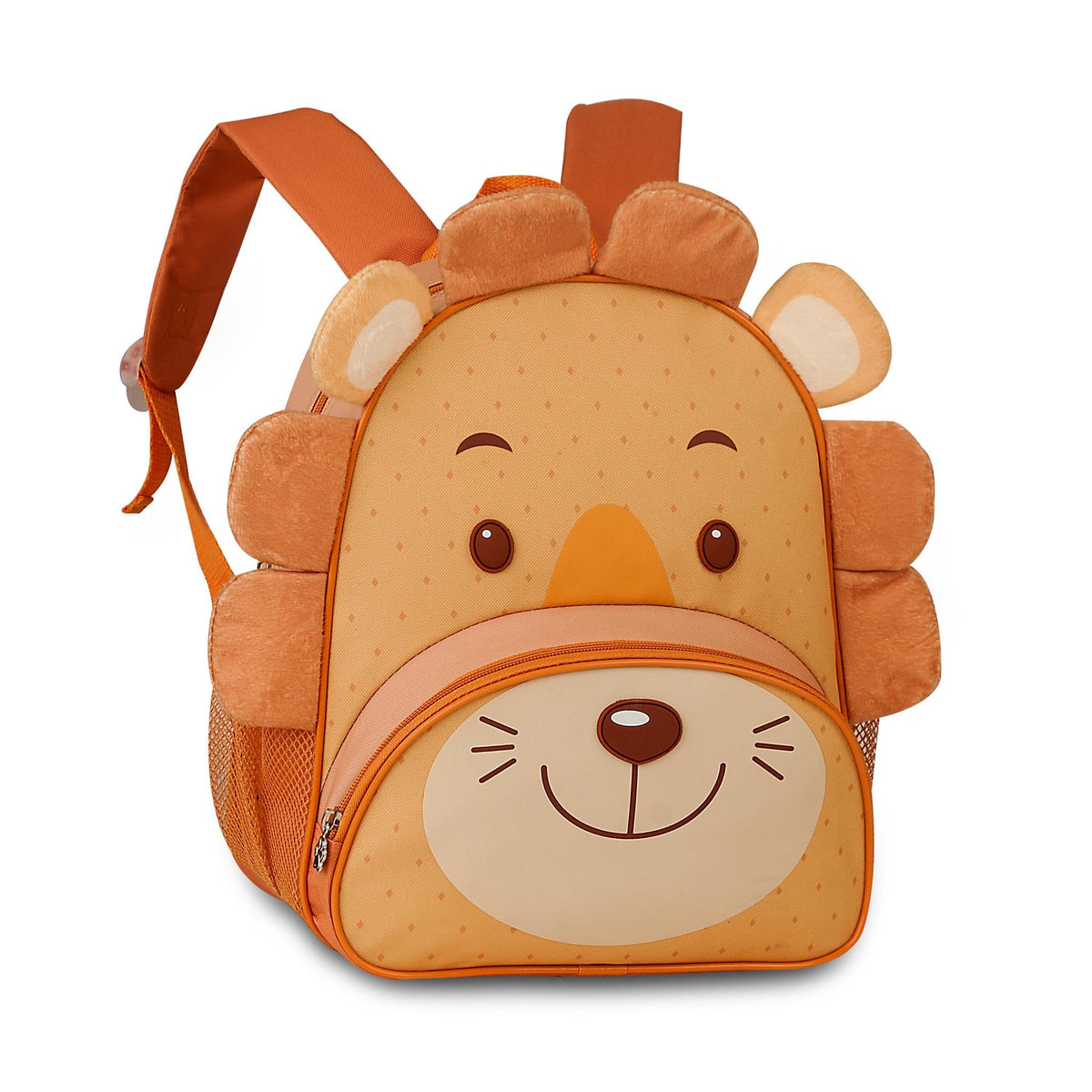 Mochila pré - escolar Leão 33cm - Papelaria Encantada