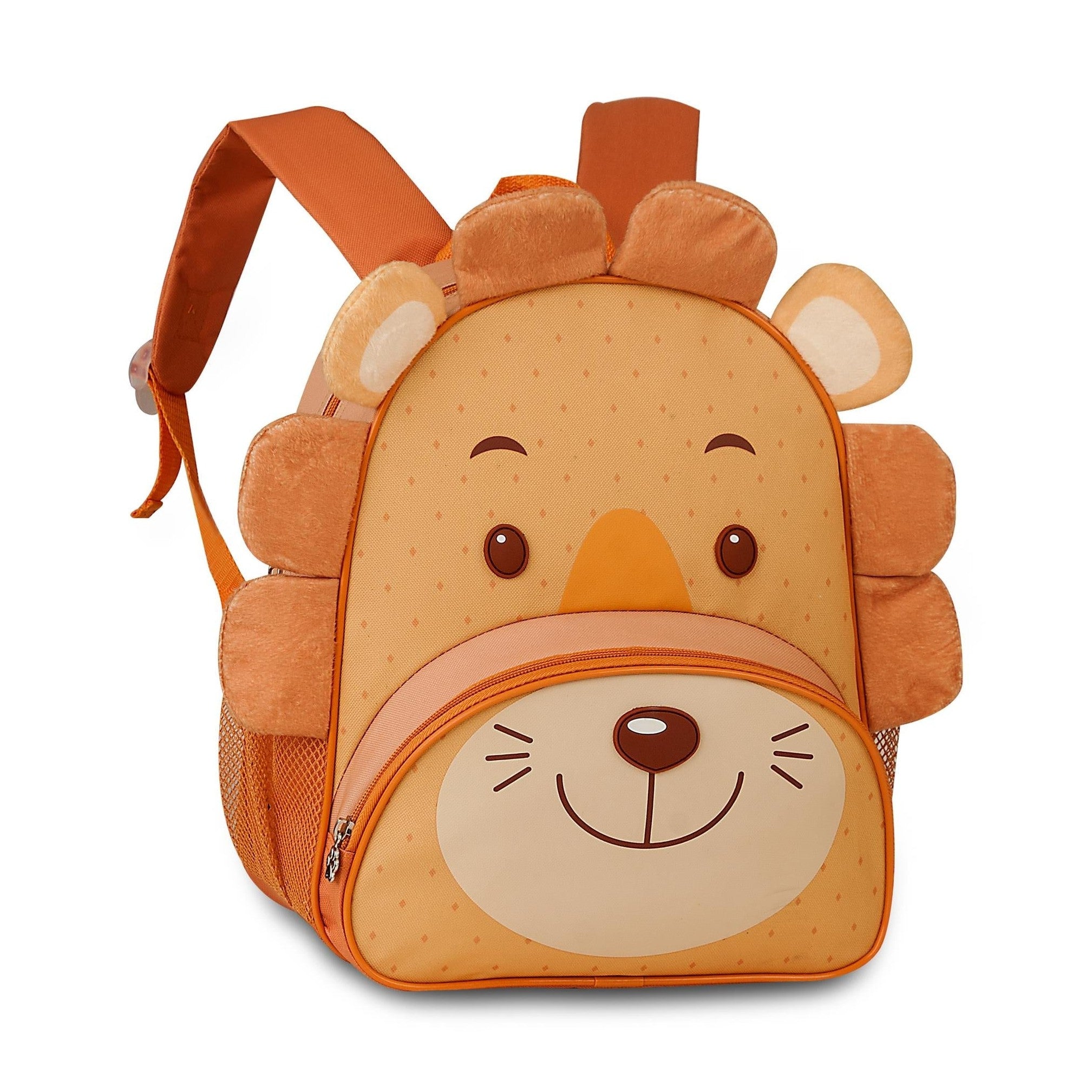 Mochila pré - escolar Leão 33cm - Papelaria Encantada