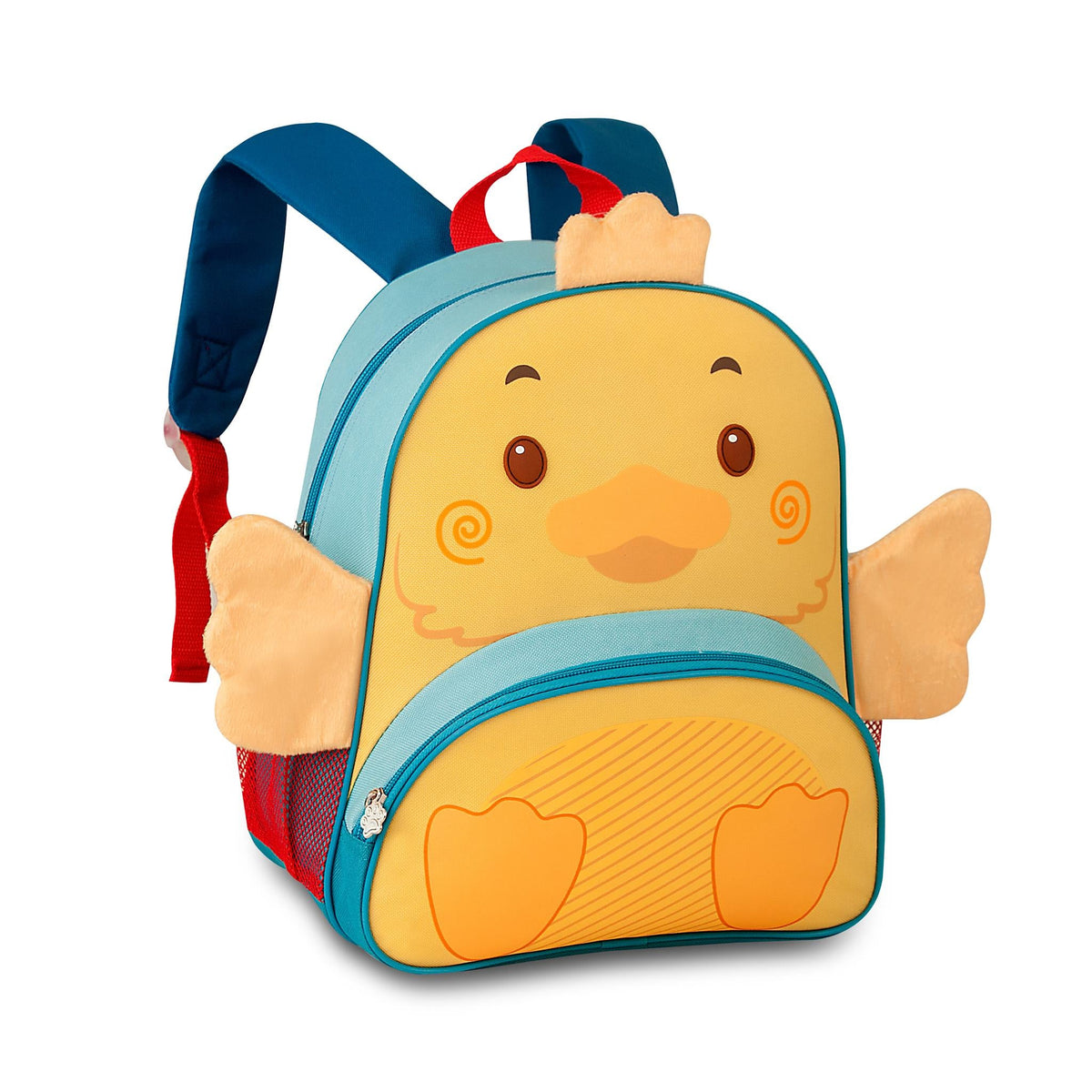Mochila pré - escolar Pato 33cm - Papelaria Encantada