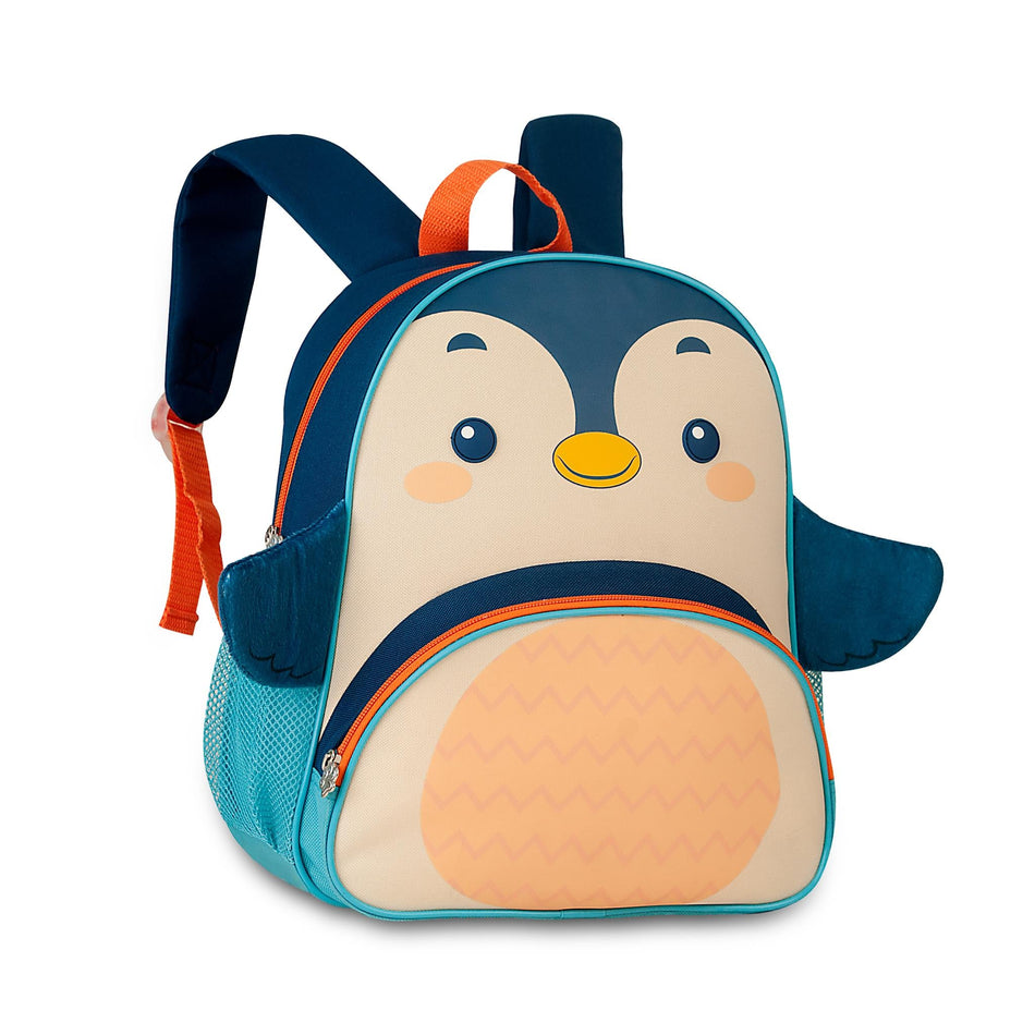 Mochila pré - escolar Pinguim 33cm - Papelaria Encantada