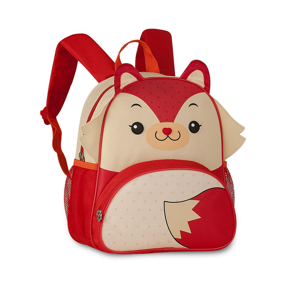 Mochila pré - escolar Raposa 33cm - Papelaria Encantada