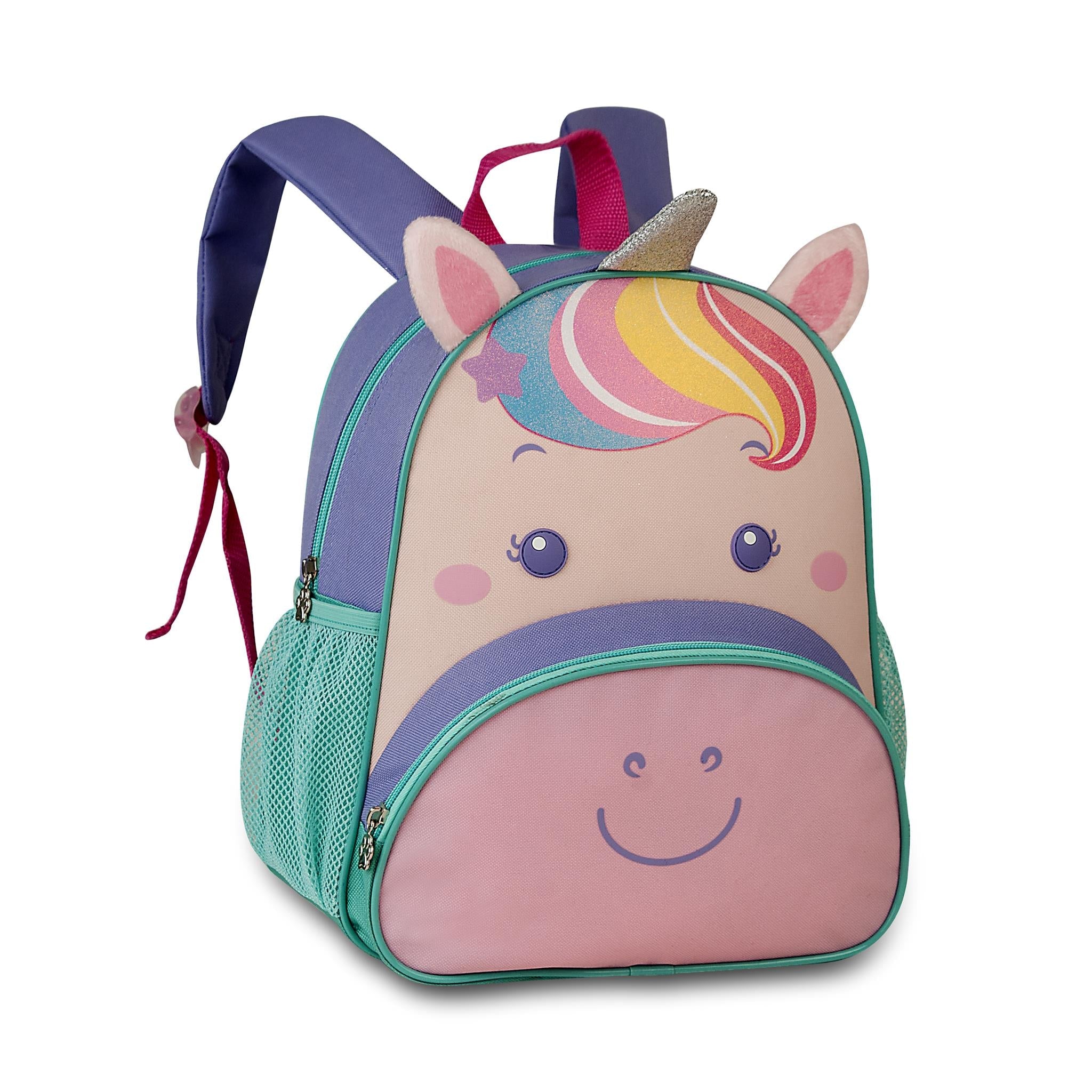 Mochila pré - escolar Unicornio 33cm - Papelaria Encantada