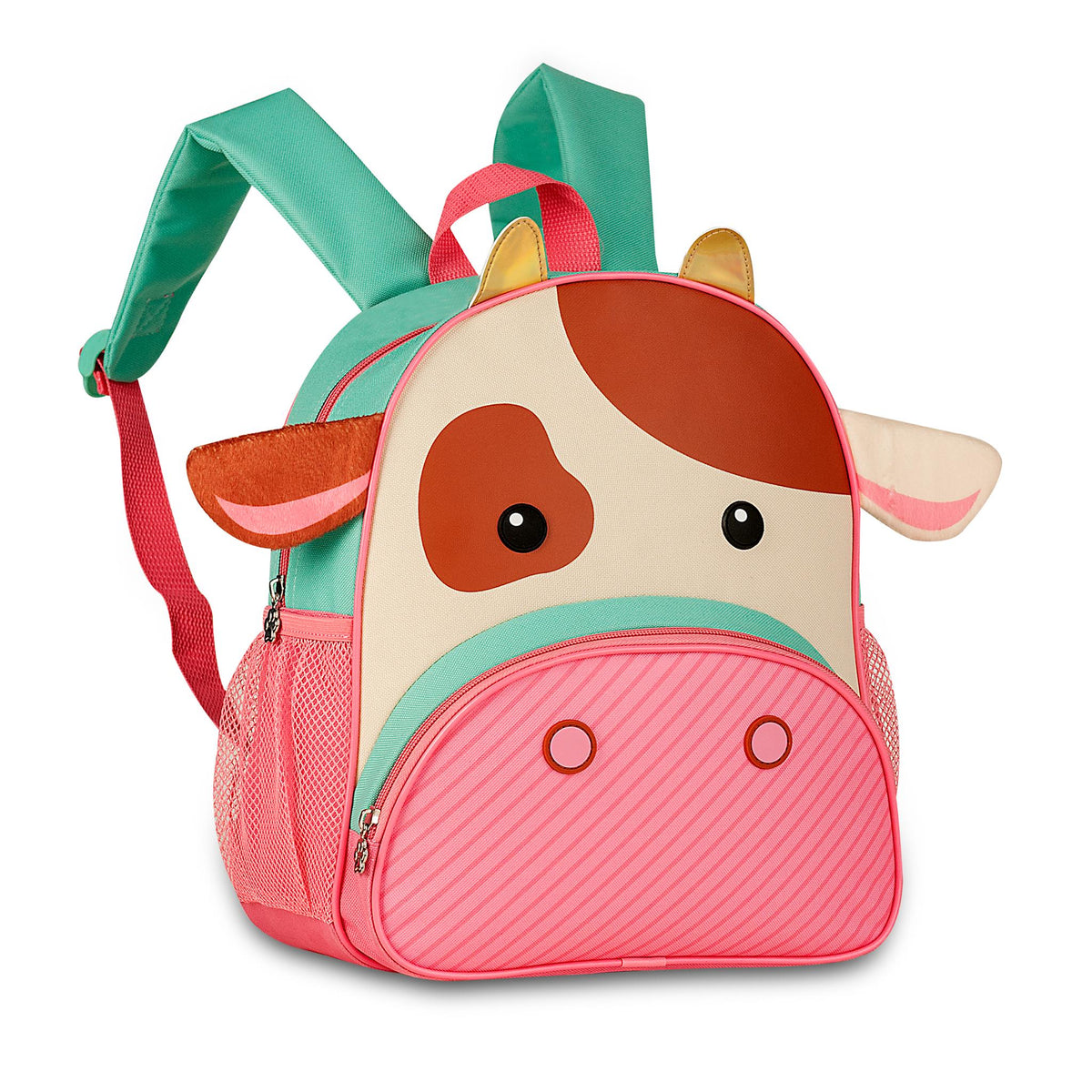 Mochila pré - escolar Vaca 33cm - Papelaria Encantada