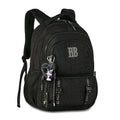Mochila Rebecca bonbon 43cm Preta - Papelaria Encantada