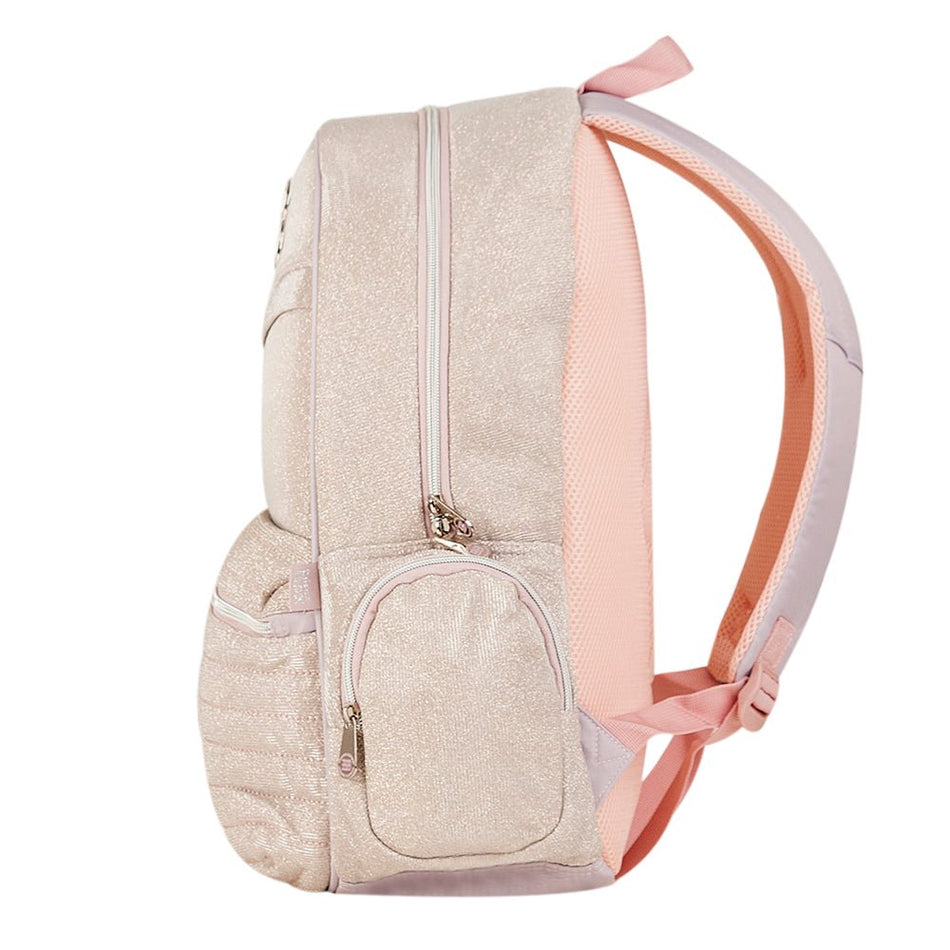 Mochila Rebecca bonbon 43cm Rosa brilhante - Papelaria Encantada