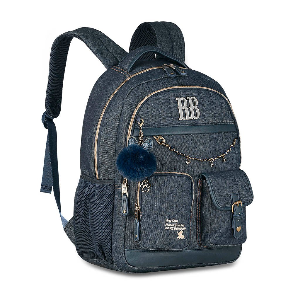Mochila Rebecca bonbon 44cm - Papelaria Encantada