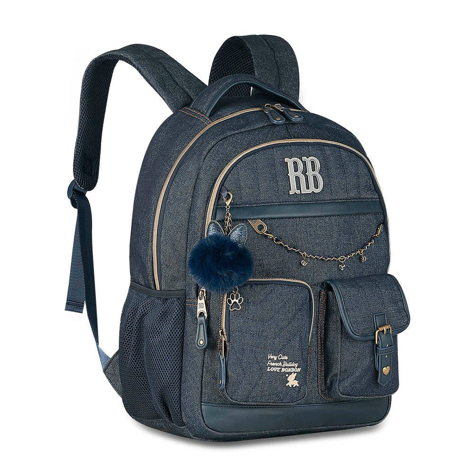 Mochila Rebecca bonbon 44cm - Papelaria Encantada