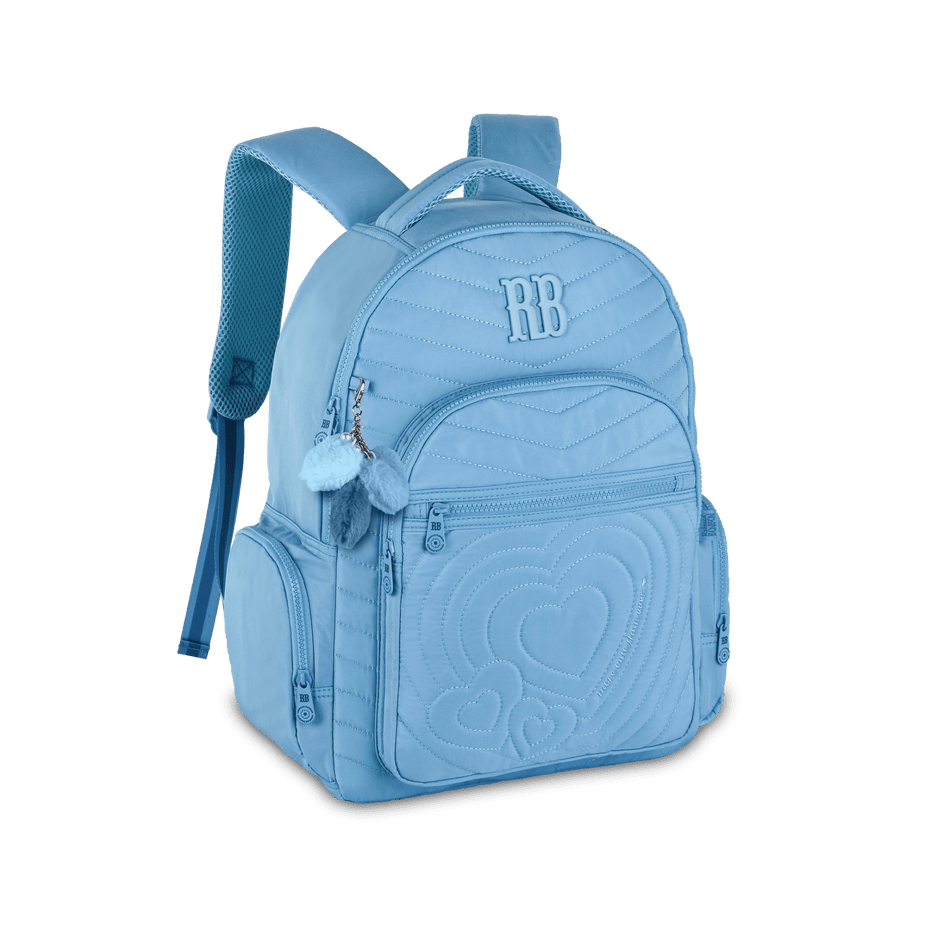 Mochila Rebecca Bonbon Azul - Papelaria Encantada