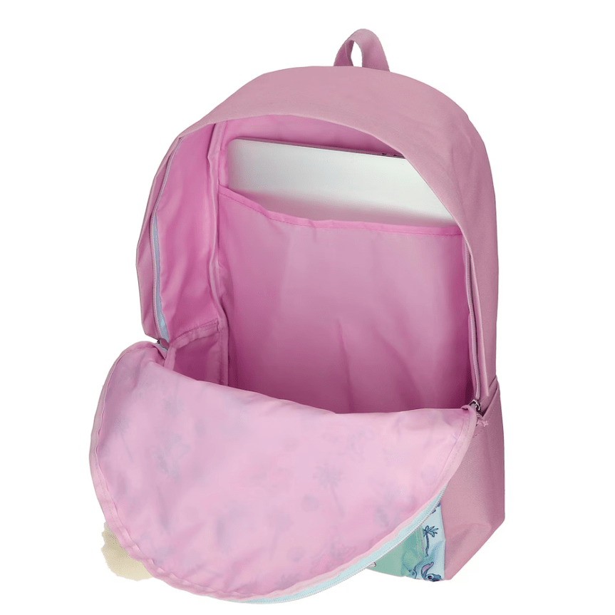 Mochila Stitch Just chill 45cm adaptable a carro - Papelaria Encantada