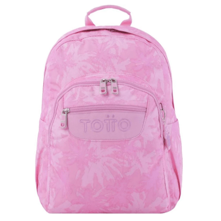 Mochila TOTTO Acuarela Rosa - Papelaria Encantada