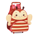 Mochila Trolley pré-escolar Abelha 33cm - Papelaria Encantada