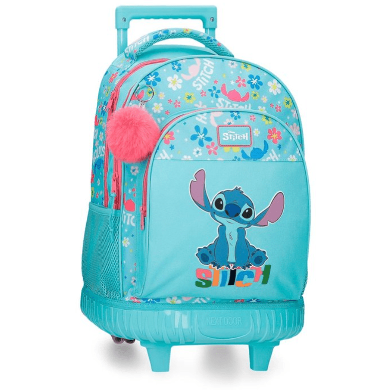 Mochila trolley Stitch Aloha - Papelaria Encantada