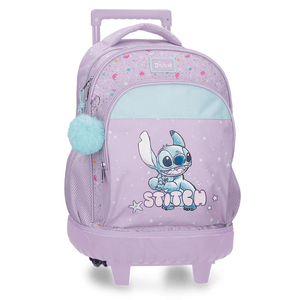 Mochila Trolley Stitch Lovely - Papelaria Encantada