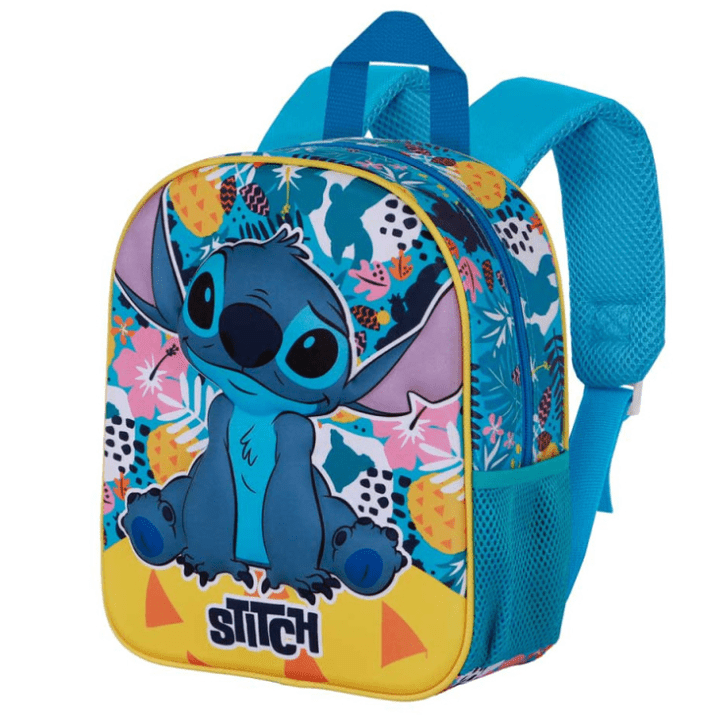 Mochilas Pré-escolar 3D Stitch - Papelaria Encantada