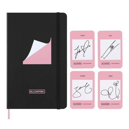 Moleskin Blackpink notebook - Edi. Limitada - Papelaria Encantada
